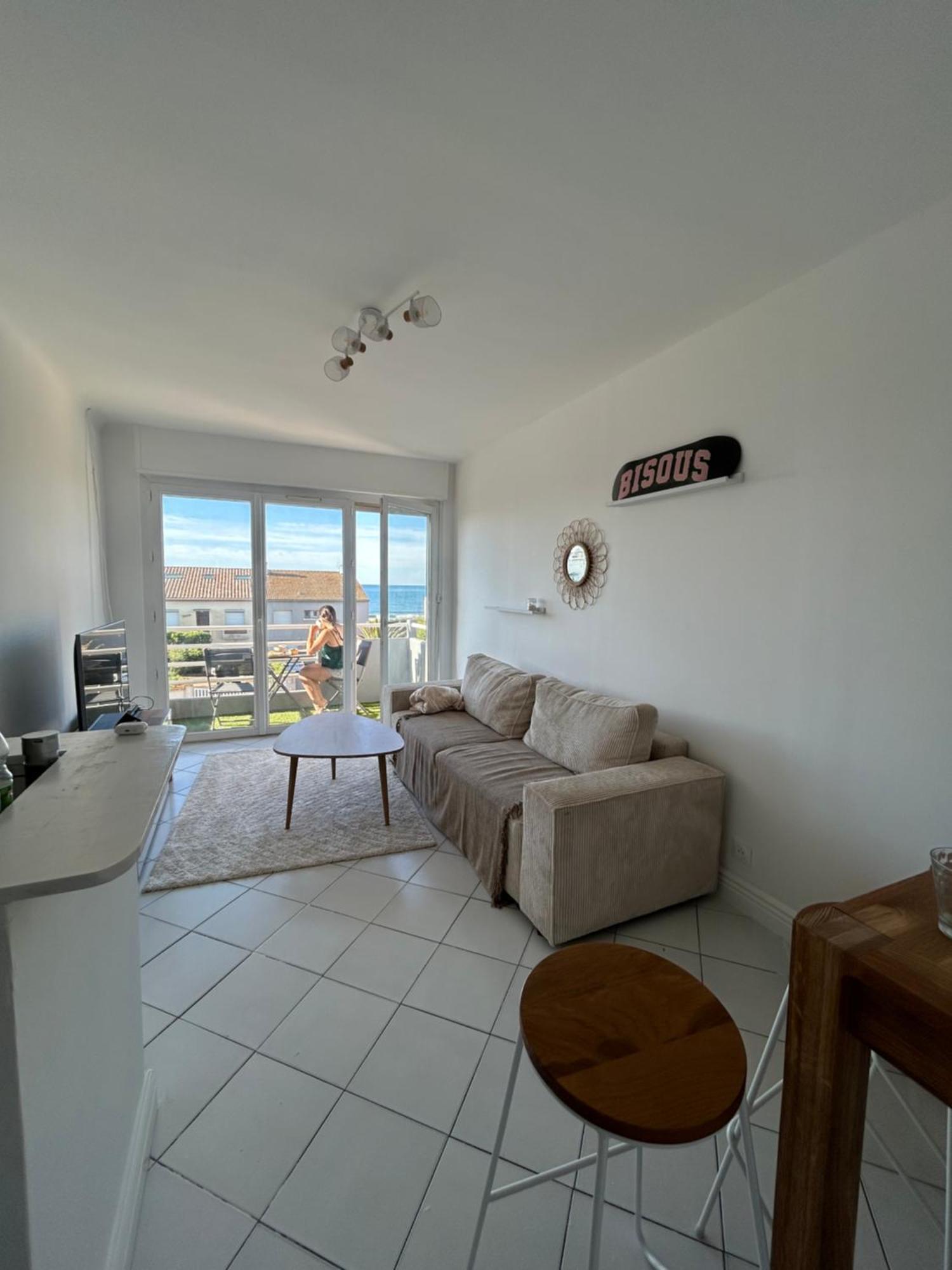 Appartement Traversant Vue Mer Et Etang Mauguio Exterior photo
